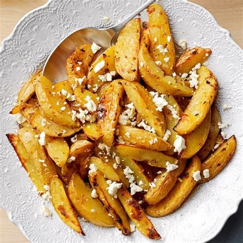 roasted-greek-potatoes-with-feta-cheese-taste-of-home image