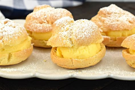 easy-cream-puffs-recipe-shugary-sweets image