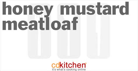 honey-mustard-meatloaf-recipe-cdkitchencom image