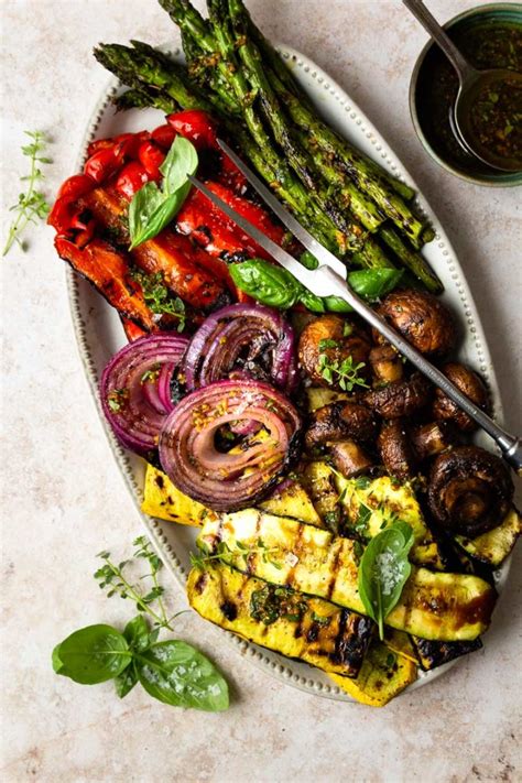 zesty-balsamic-marinated-grilled-vegetables-modern image