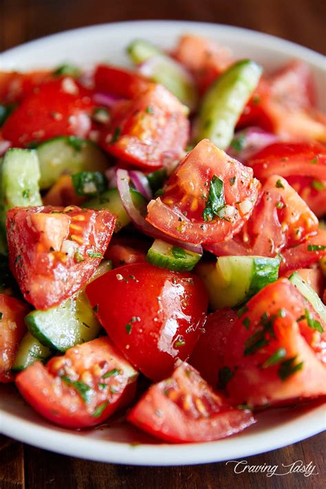 rustic-tomato-and-cucumber-salad-craving-tasty image