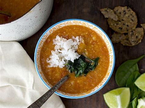 indian-red-lentil-soup-honest-cooking image