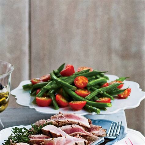 green-bean-tomato-salad-with-herbs-food-wine image