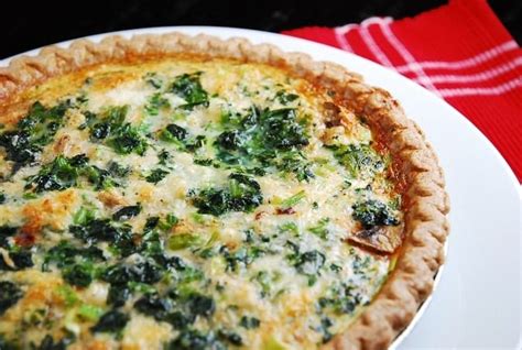 cheesy-spinach-and-mushroom-quiche-recipe-6-points image