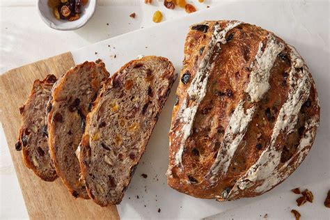 organic-no-knead-harvest-bread-recipe-king-arthur image