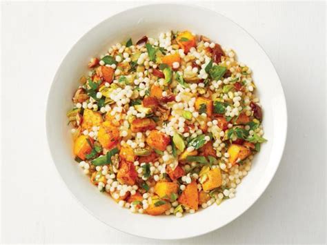 israeli-couscous-with-squash-recipe-food-network image