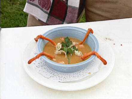 lobster-bisque-recipe-bobby-flay-food image