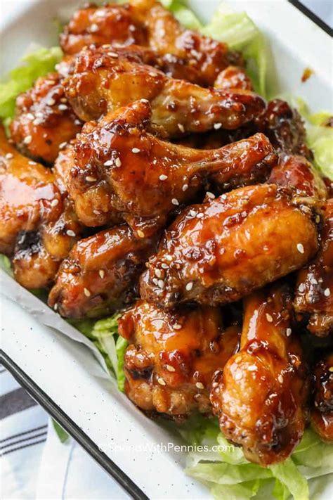 honey-garlic-chicken-wings-spend-with image