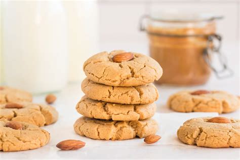 easy-almond-butter-cookies-recipe-kylee-cooks image