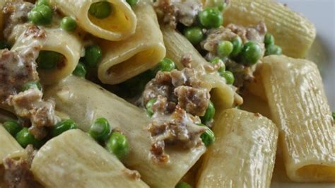 pasta-with-peas-and-sausage-allrecipes image