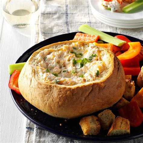 baked-crab-dip-recipe-how-to-make-it-taste-of-home image