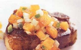 lamb-chops-and-fresh-persimmon-chutney-recipe-epicurious image