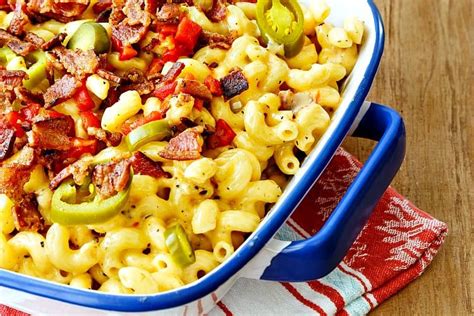 southern-mac-and-cheese-recipe-pimento-cheese-pasta image