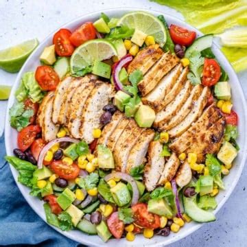 the-best-southwest-chicken-salad-healthy image