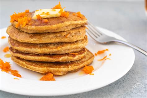 carrot-cake-oatmeal-pancakes-marisa-moore-nutrition image