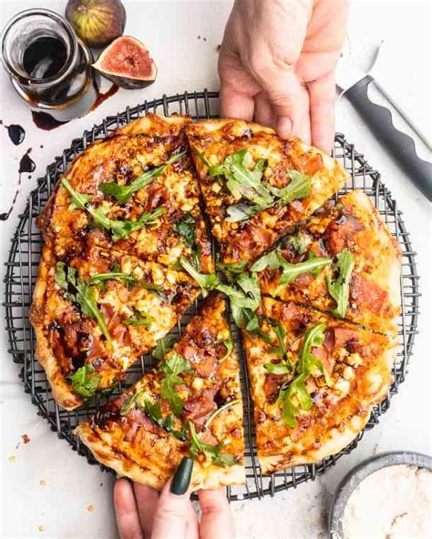 prosciutto-and-goat-cheese-pan-pizza-food-duchess image