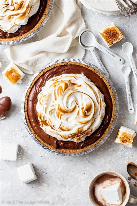 easy-decadent-hot-chocolate-pie-the image