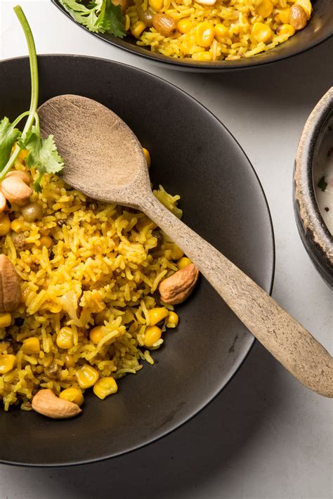 spiced-basmati-rice-and-sweet-corn-pilaf-recipe-nyt image