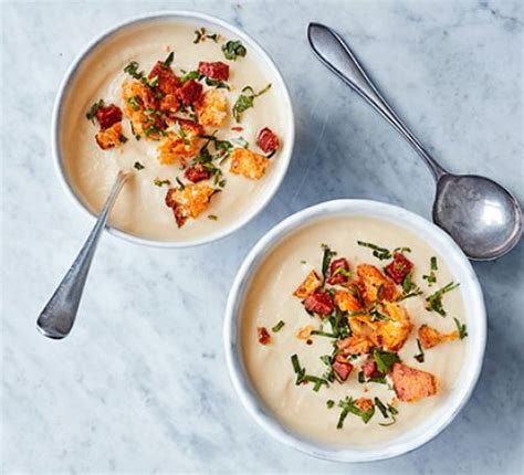 cauliflower-soup-recipes-bbc-good-food image
