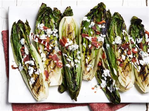 grilled-romaine-salad-recipe-food-network-kitchen image