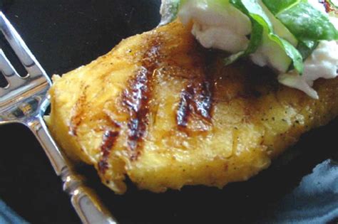 grilled-pineapple-with-basil-recipe-foodcom image