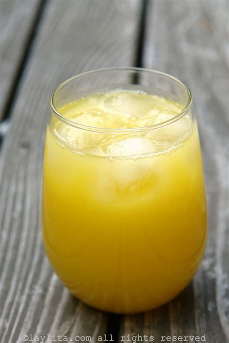 homemade-pineapple-juice-jugo-de-pia-laylitas image