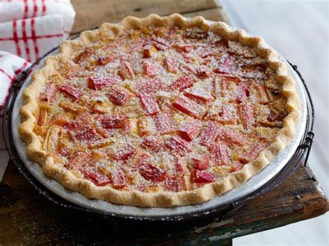 rhubarb-custard-pie-recipe-food-network-kitchen image