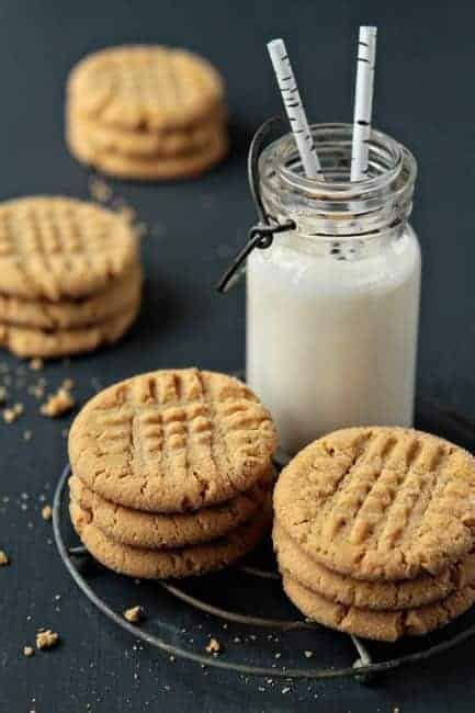 honey-peanut-butter-cookies-my-baking-addiction image