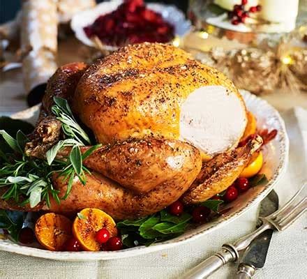 roast-turkey-with-lemon-garlic-recipe-bbc-good-food image