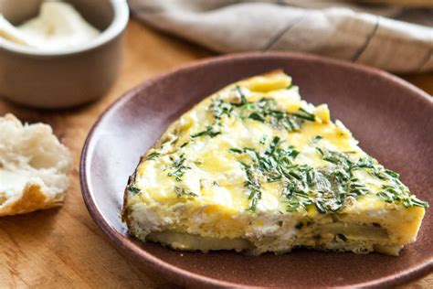 recipe-fresh-herb-potato-and-goat-cheese-frittata image