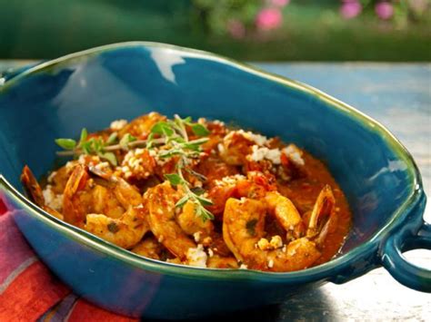 grilled-shrimp-with-tomato-and-feta-recipe-food image