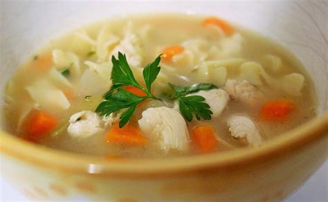 chicken-noodle-soup-with-fresh-herbs-the-culinary image