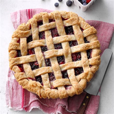 mixed-berry-pie-recipe-how-to-make-it-taste-of-home image