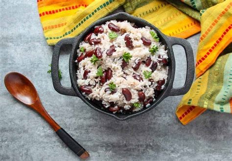 coconut-red-beans-rice-jamaican-rice-peas image