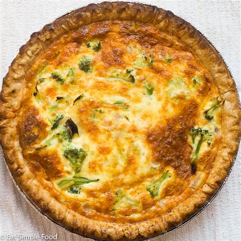 easy-broccoli-and-swiss-cheese-quiche-recipe-eat image