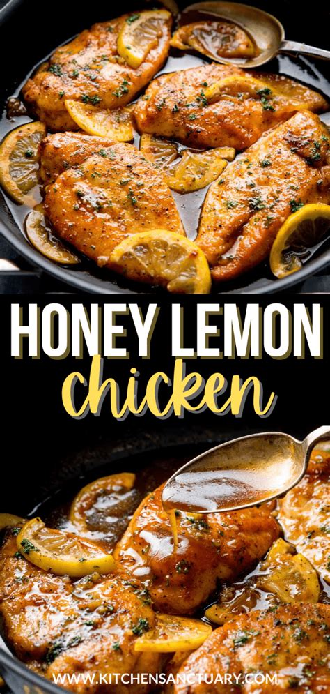 honey-lemon-chicken-nickys-kitchen-sanctuary image