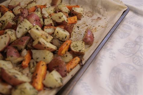 honey-roasted-potatoes-and-carrots image
