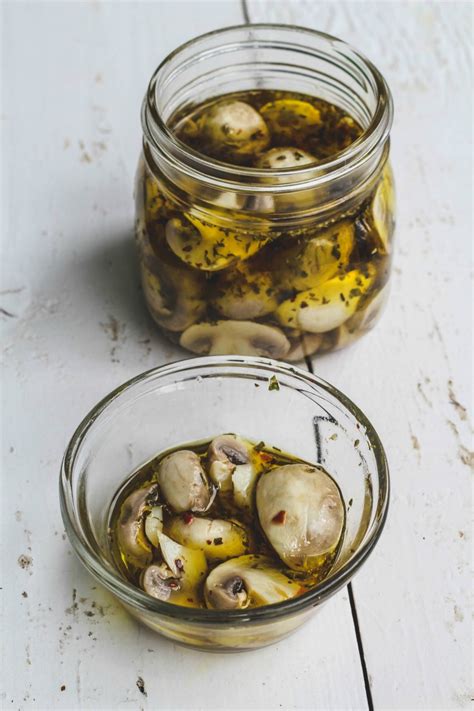 easy-marinated-mushrooms-savoring-italy image