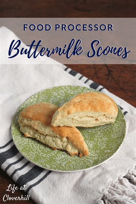 food-processor-buttermilk-scones-easy-breakfast image