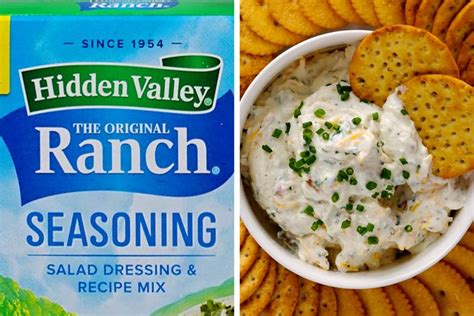 loaded-hidden-valley-ranch-dip-recipe-with-bacon-and-cheese image