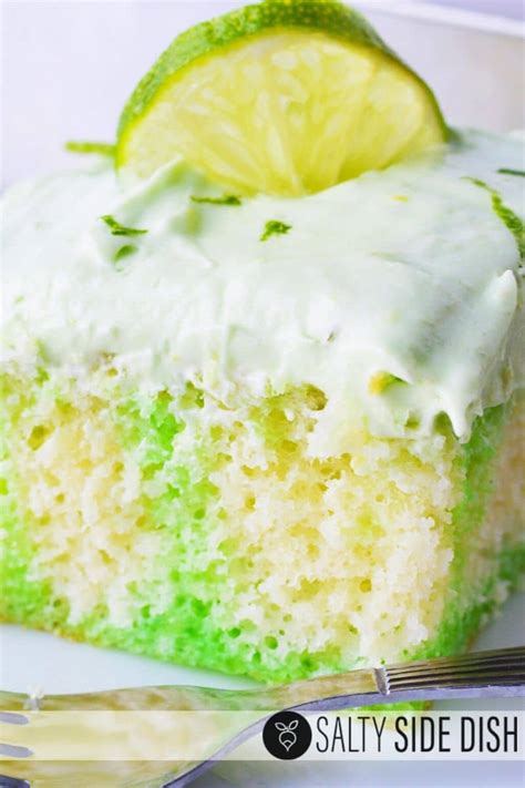 key-lime-jello-poke-cake-recipe-salty-side-dish image