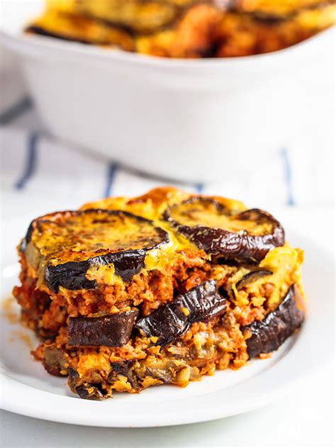 easy-and-budget-friendly-eggplant-beef-casserole image