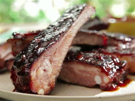 bbq-ribs-with-root-beer-bbq-sauce-recipe-food-network image