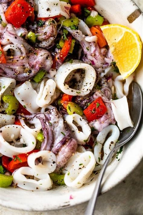 chilled-calamari-salad-with-lemon-and-parsley-skinnytaste image