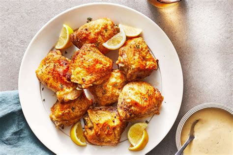 lemon-and-garlic-baked-chicken-thighs-food-wine image