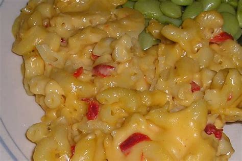 macaroni-and-pimiento-cheese-recipe-foodcom image