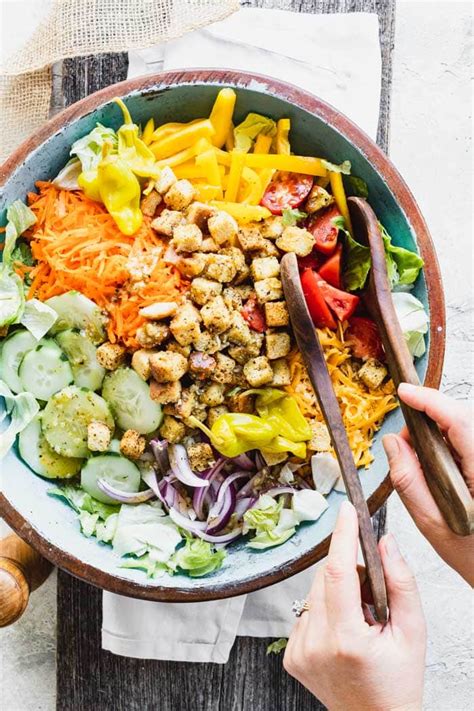 easy-tossed-garden-salad-recipe-healthy-seasonal image