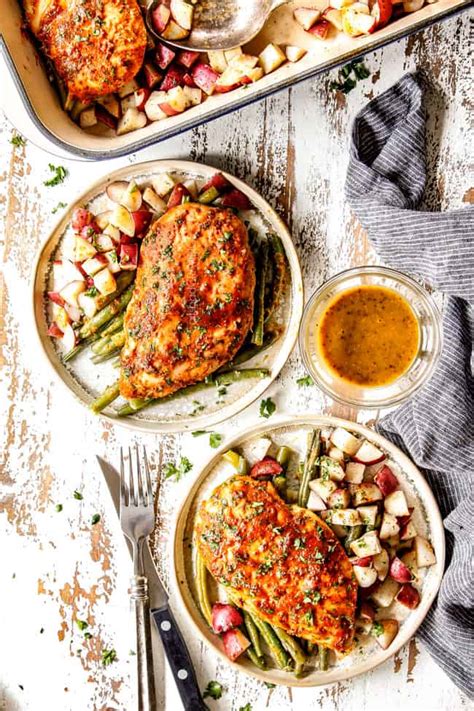 one-pan-honey-mustard-chicken-with-green-beans-and image