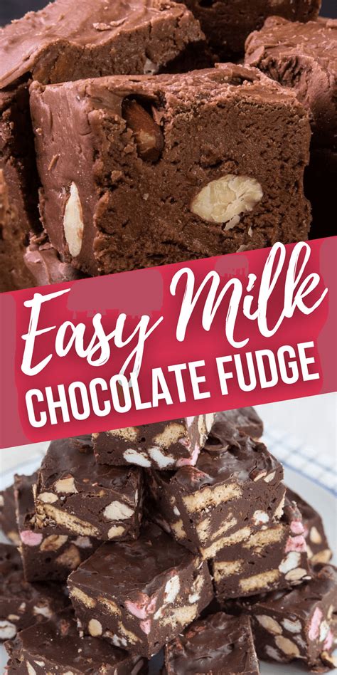 easy-milk-chocolate-fudge image