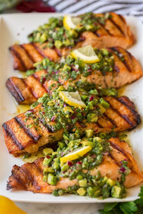 grilled-salmon-with-avocado-chimichurri image